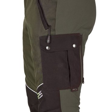 PSS Arbeitshose X-treme Work ohne Membran grün/schwarz