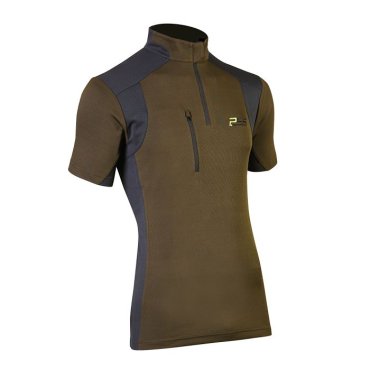 PSS Funktionsshirt X-treme Skin Kurzarm grün/schwarz