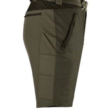 Preview: PSS Arbeitshose kurz X-treme Work grün/schwarz