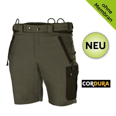 PSS Arbeitshose kurz X-treme Work grün/schwarz