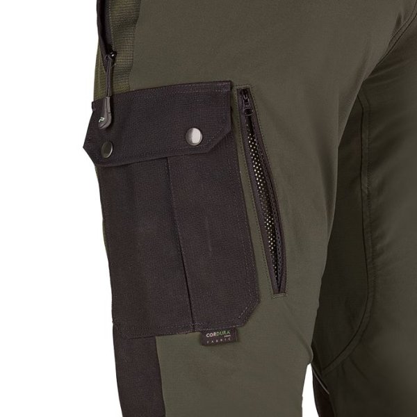 PSS Arbeitshose X-treme Work ohne Membran grün/schwarz