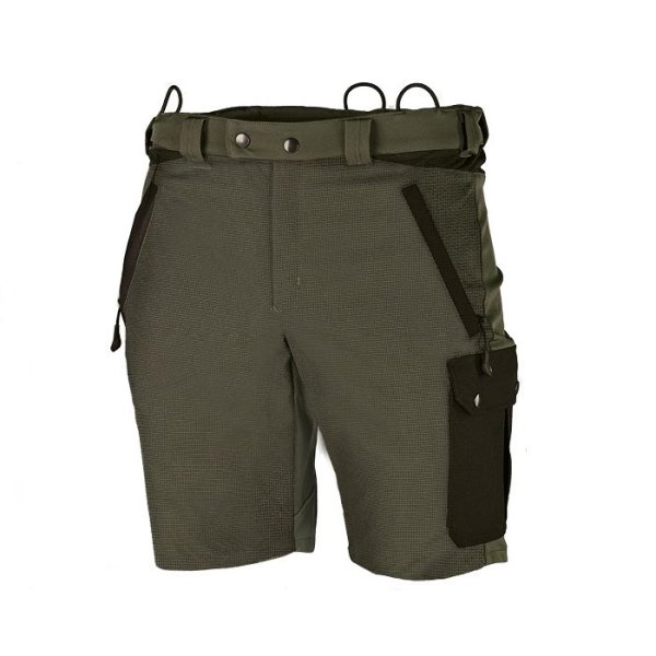 PSS Arbeitshose kurz X-treme Work grün/schwarz