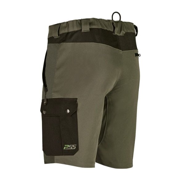 PSS Arbeitshose kurz X-treme Work grün/schwarz